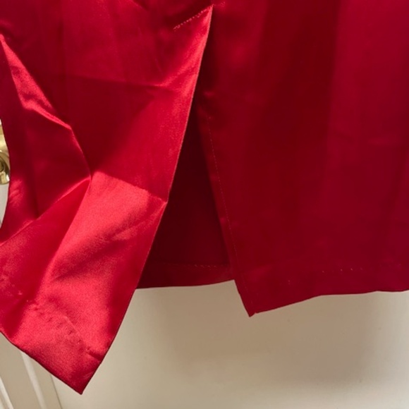 NWT Stop Staring Red Love Spell One Shoulder Retro Dress - Picture 10 of 10